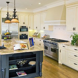 a newly remodeled kitchen