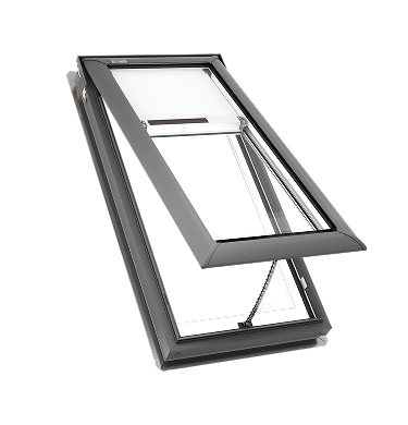 Manual fresh air skylight
